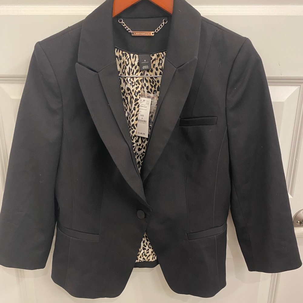 COPY - White House Black Market Spencer Tuxedo Quarter Length Jacket